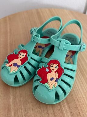 Harper Canyon Teal Ariel Jelly Sandals for Kids